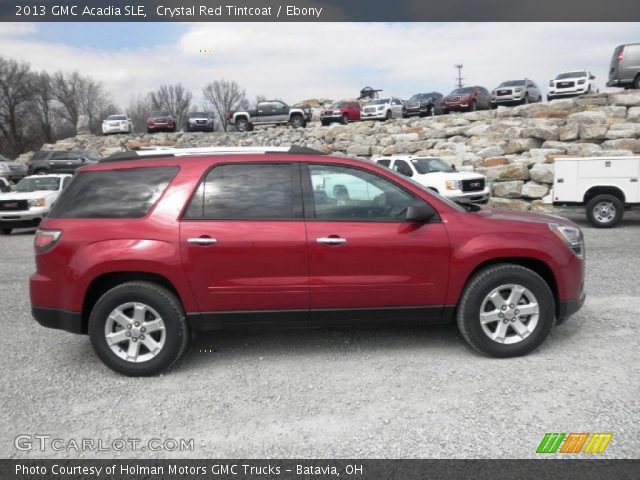 2013 GMC Acadia SLE in Crystal Red Tintcoat