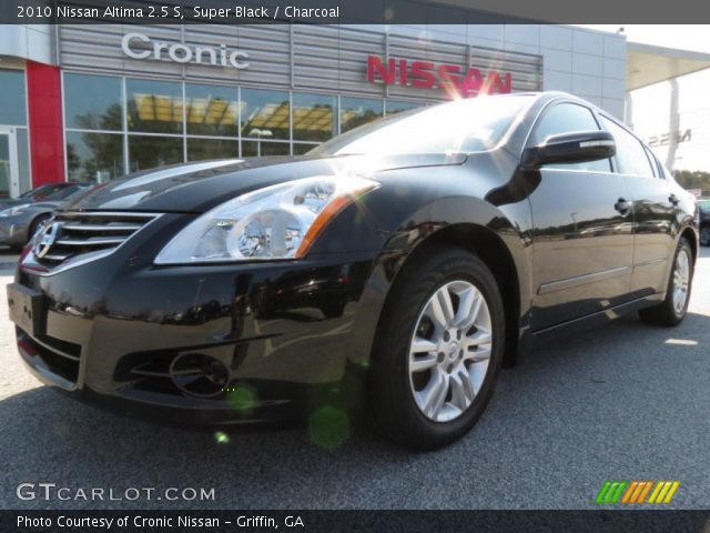 2010 Nissan Altima 2.5 S in Super Black