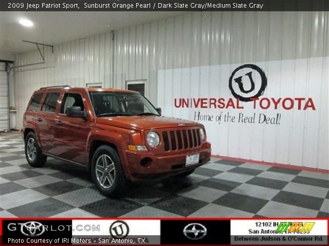 2009 Jeep Patriot Sport in Sunburst Orange Pearl