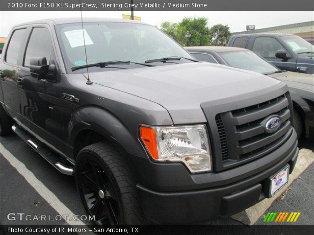 2010 Ford F150 XL SuperCrew in Sterling Grey Metallic