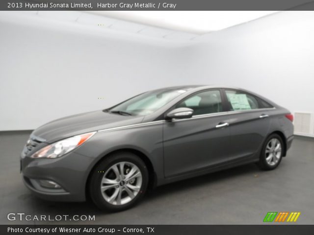 2013 Hyundai Sonata Limited in Harbor Gray Metallic