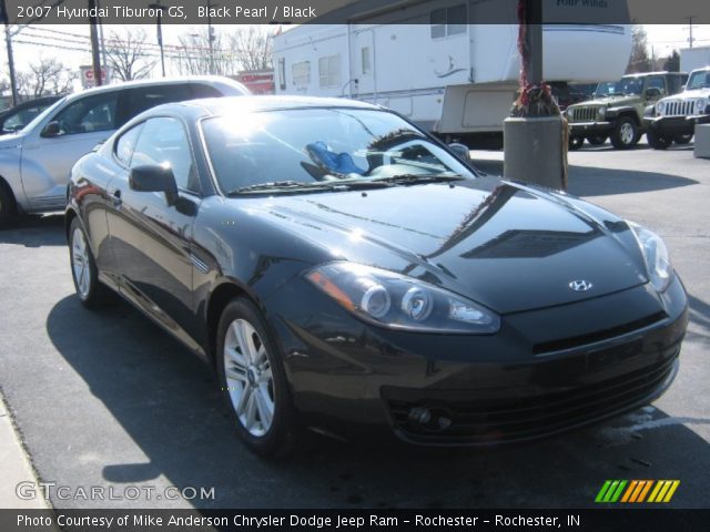 2007 Hyundai Tiburon GS in Black Pearl