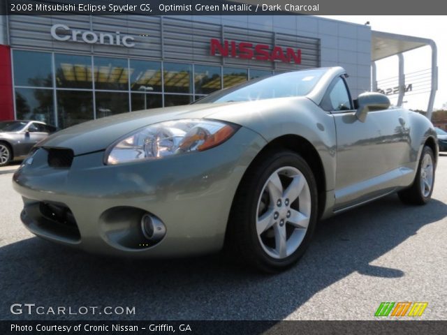 2008 Mitsubishi Eclipse Spyder GS in Optimist Green Metallic