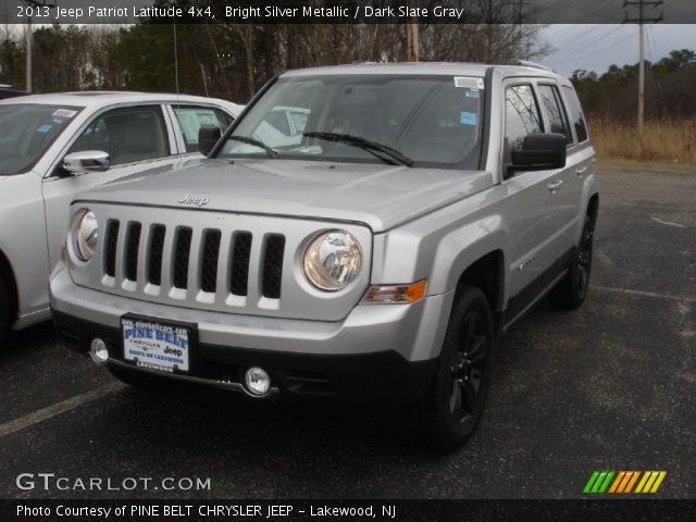 2013 Jeep Patriot Latitude 4x4 in Bright Silver Metallic