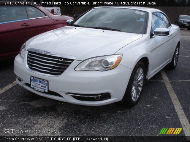 2013 Chrysler 200 Limited Hard Top Convertible in Bright White