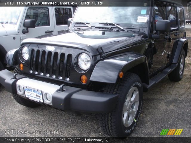 2013 Jeep Wrangler Unlimited Sahara 4x4 in Black