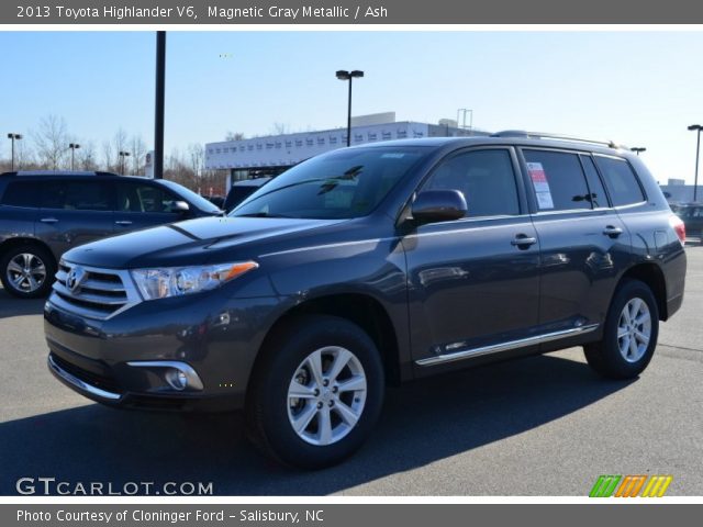 2013 Toyota Highlander V6 in Magnetic Gray Metallic