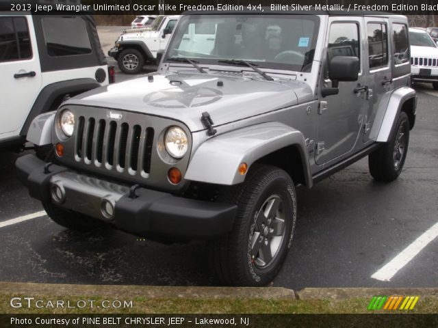 2013 Jeep Wrangler Unlimited Oscar Mike Freedom Edition 4x4 in Billet Silver Metallic