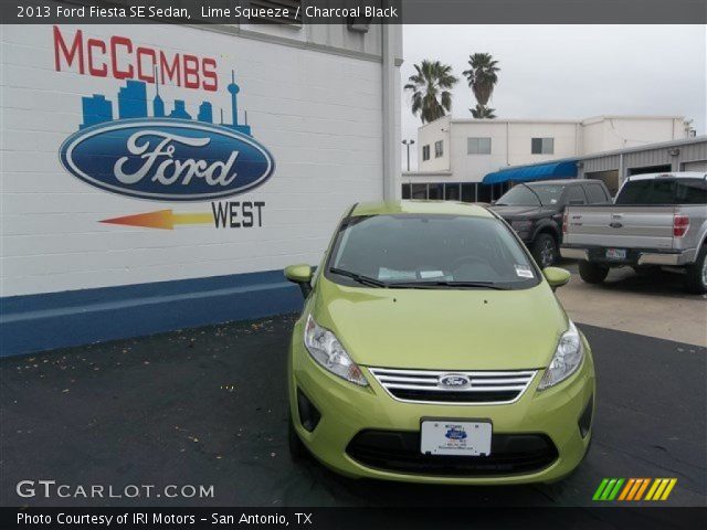 2013 Ford Fiesta SE Sedan in Lime Squeeze
