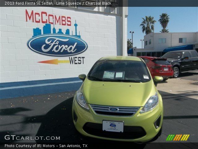 2013 Ford Fiesta SE Sedan in Lime Squeeze