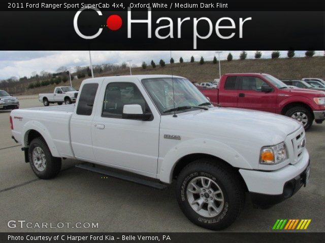 2011 Ford Ranger Sport SuperCab 4x4 in Oxford White