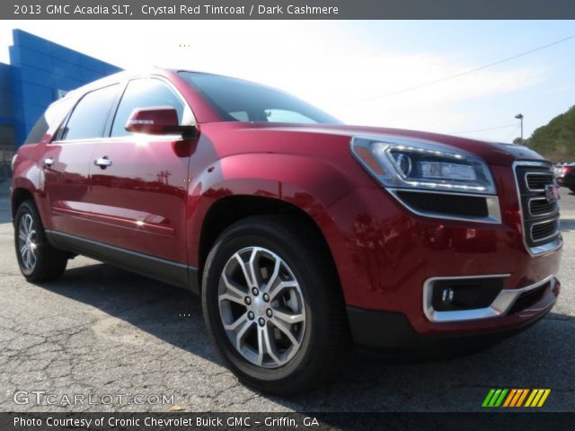 2013 GMC Acadia SLT in Crystal Red Tintcoat