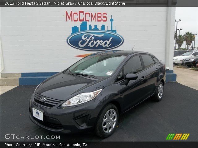 2013 Ford Fiesta S Sedan in Violet Gray