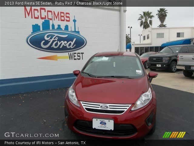 2013 Ford Fiesta SE Sedan in Ruby Red