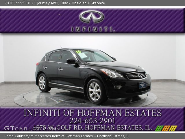 2010 Infiniti EX 35 Journey AWD in Black Obsidian