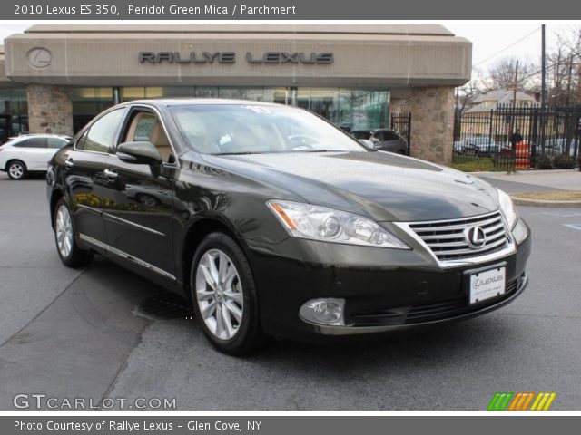 2010 Lexus ES 350 in Peridot Green Mica