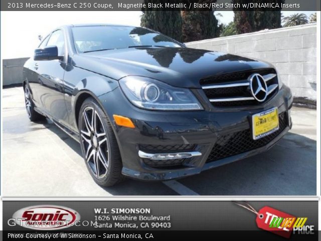 2013 Mercedes-Benz C 250 Coupe in Magnetite Black Metallic