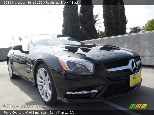 2013 Mercedes-Benz SL 550 Roadster in Black