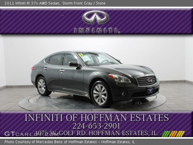 2011 Infiniti M 37x AWD Sedan in Storm Front Gray