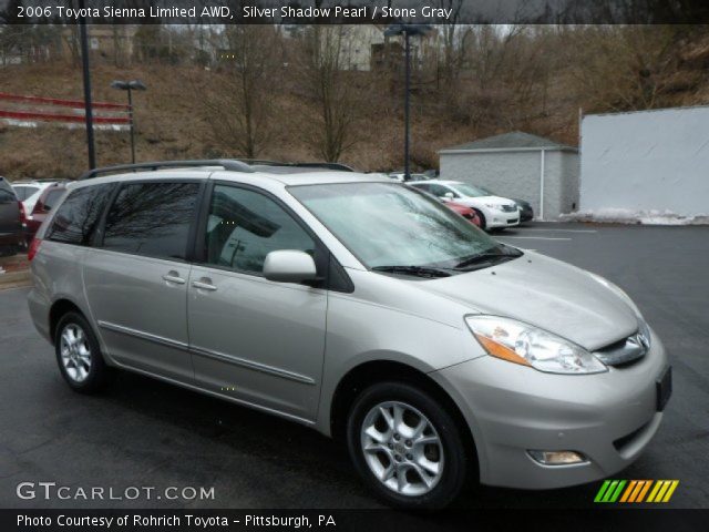 2006 Toyota Sienna Limited AWD in Silver Shadow Pearl
