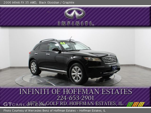 2006 Infiniti FX 35 AWD in Black Obsidian