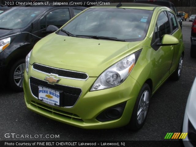 2013 Chevrolet Spark LT in Jalapeno (Green)