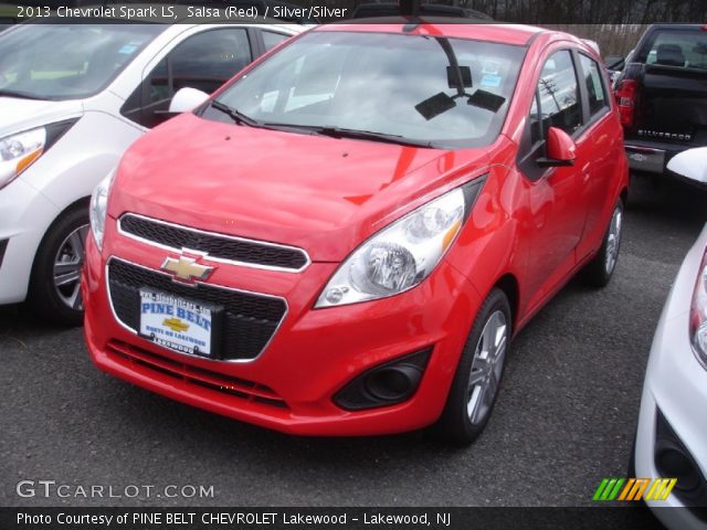 2013 Chevrolet Spark LS in Salsa (Red)
