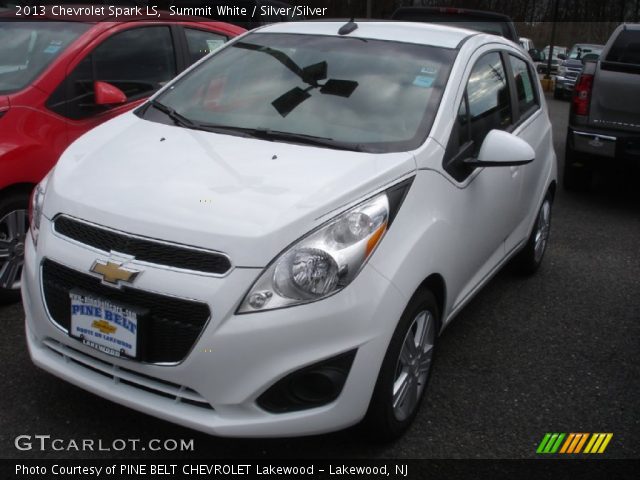 2013 Chevrolet Spark LS in Summit White