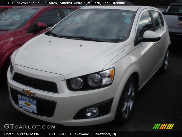 2013 Chevrolet Sonic LTZ Hatch in Summit White