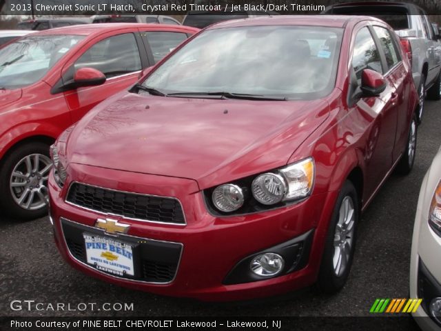2013 Chevrolet Sonic LT Hatch in Crystal Red Tintcoat