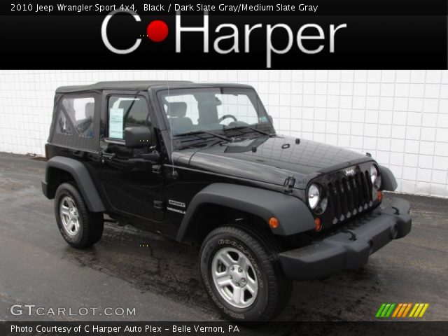 2010 Jeep Wrangler Sport 4x4 in Black