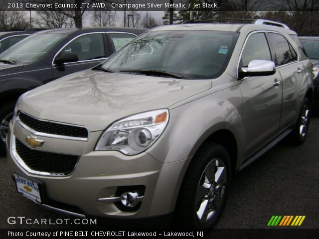 2013 Chevrolet Equinox LTZ AWD in Champagne Silver Metallic