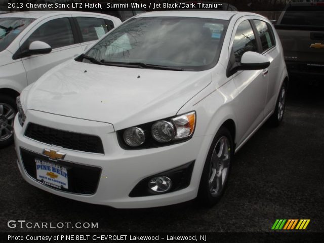 2013 Chevrolet Sonic LTZ Hatch in Summit White