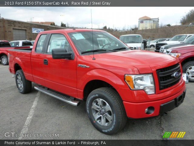 2013 Ford F150 STX SuperCab 4x4 in Race Red
