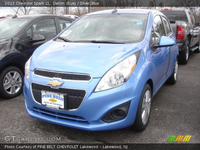 2013 Chevrolet Spark LS in Denim (Blue)