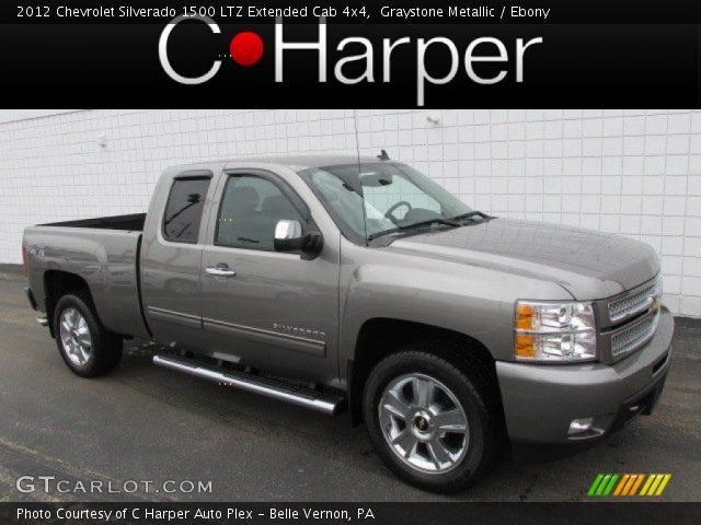 2012 Chevrolet Silverado 1500 LTZ Extended Cab 4x4 in Graystone Metallic