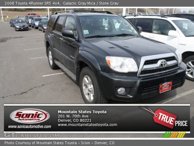 2008 Toyota 4Runner SR5 4x4 in Galactic Gray Mica