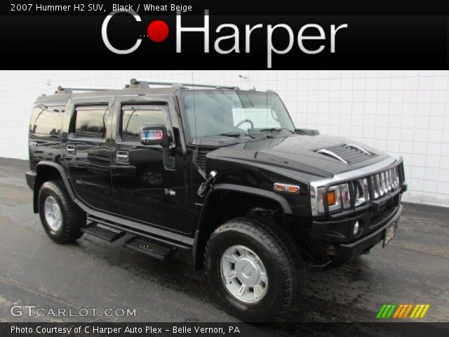 2007 Hummer H2 SUV in Black