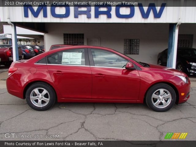 2013 Chevrolet Cruze LT in Crystal Red Metallic Tintcoat