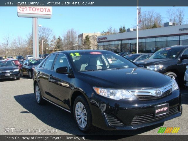 2012 Toyota Camry LE in Attitude Black Metallic