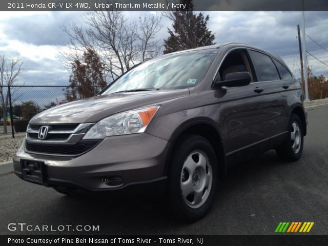 2011 Honda CR-V LX 4WD in Urban Titanium Metallic