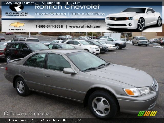 2000 Toyota Camry CE in Antique Sage Pearl