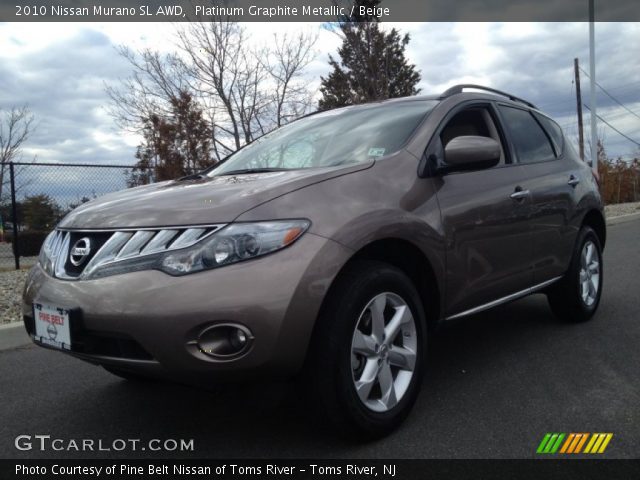 2010 Nissan Murano SL AWD in Platinum Graphite Metallic