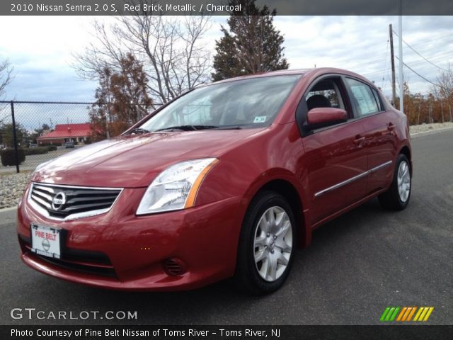 2010 Nissan Sentra 2.0 S in Red Brick Metallic