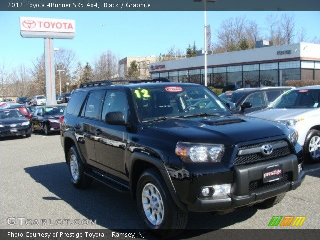 2012 Toyota 4Runner SR5 4x4 in Black