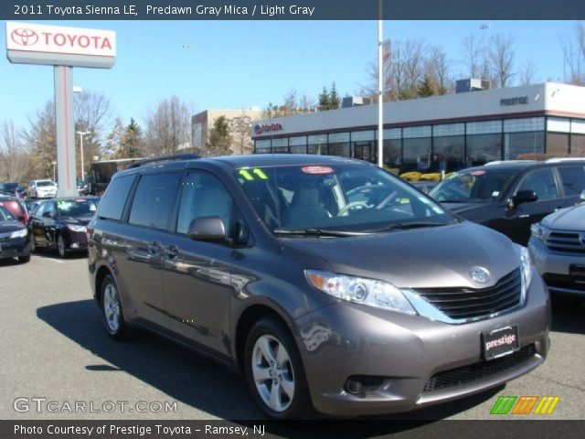 2011 Toyota Sienna LE in Predawn Gray Mica