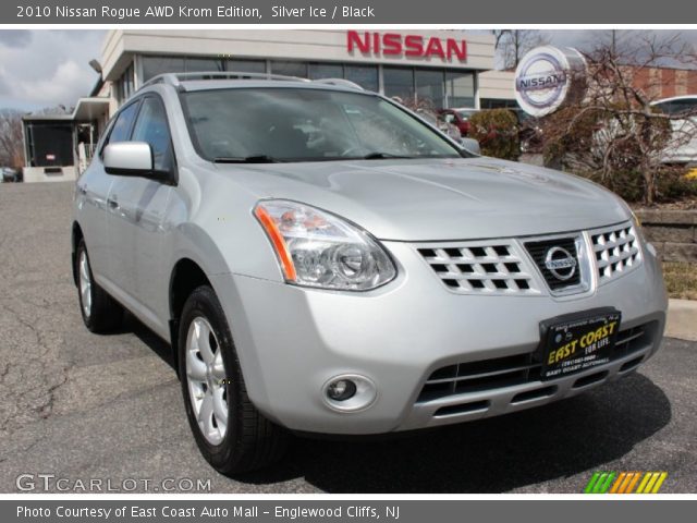2010 Nissan Rogue AWD Krom Edition in Silver Ice