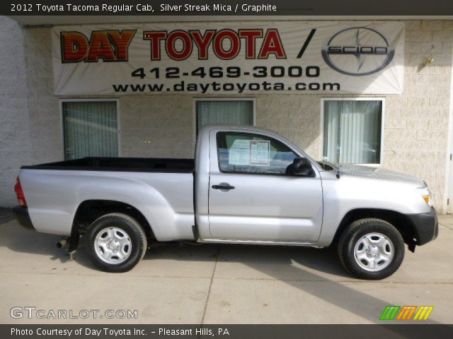 2012 Toyota Tacoma Regular Cab in Silver Streak Mica
