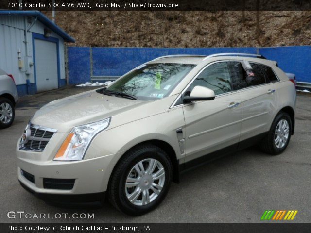 2010 Cadillac SRX 4 V6 AWD in Gold Mist