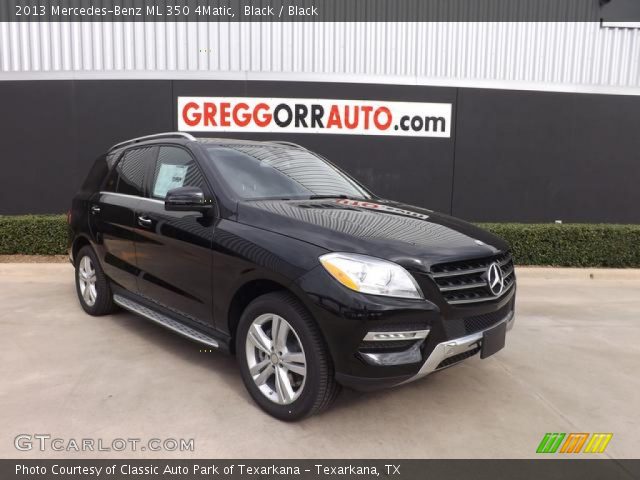 2013 Mercedes-Benz ML 350 4Matic in Black